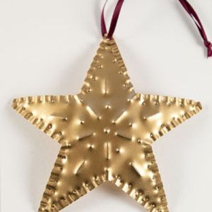 Punched Star Ornaments